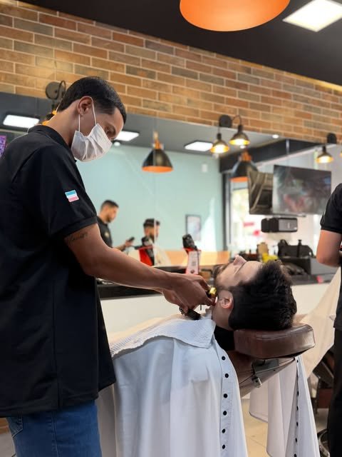 Atendimento na Wander Barber, Jardim Camburi